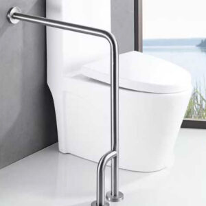 Floor Mounted Grab Bar Size : 23"22"