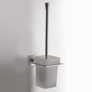 Toilet Brush Holder with Tumbler & Brush