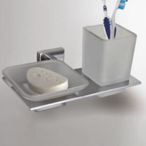Soap Dish with Tumbler