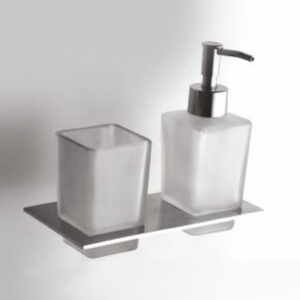 Liquid Soap Dispenser with Tumbler