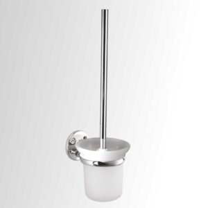 Toilet Brush Holder with Tumbler & Brush