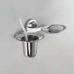 Tumbler with Soap Dish Oval